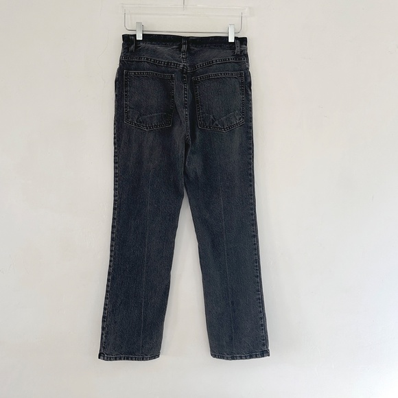 Rachel Comey high waisted washed black jeans clean slim legion la garconne S 4 - Picture 4 of 9